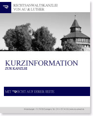 Cover der Downloadbroschure von Rechtsanwälte Esslingen